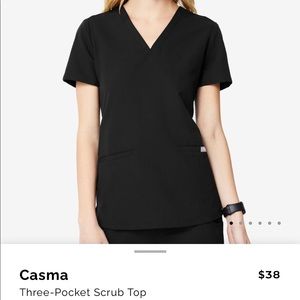 Figs Casma Three Pocket Scrub Top
